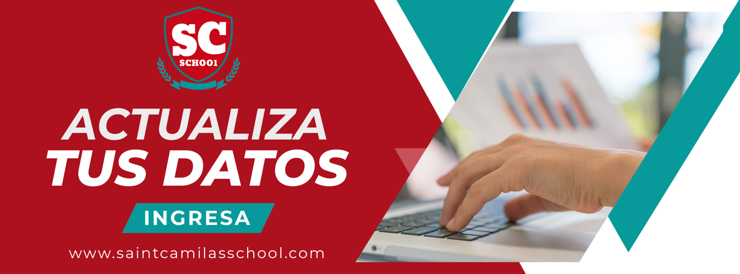Actualiza datos Saint Camilas School